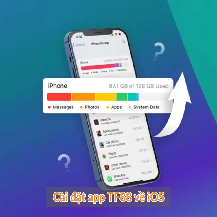 Cài đặt app TF88 về iOS Cài đặt app TF88 về iOS