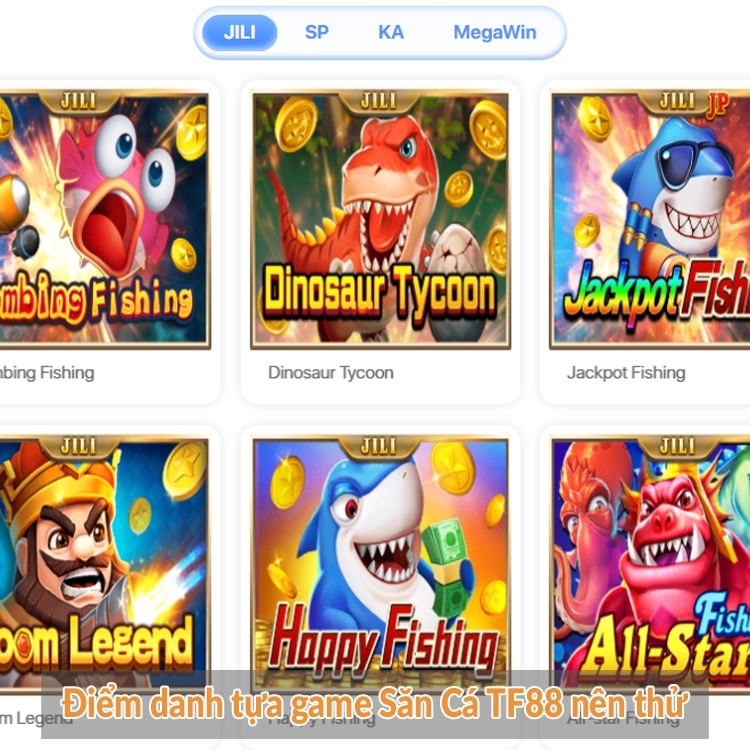 Điểm danh tựa game Săn Cá TF88 nên thử Điểm danh tựa game Săn Cá TF88 nên thử