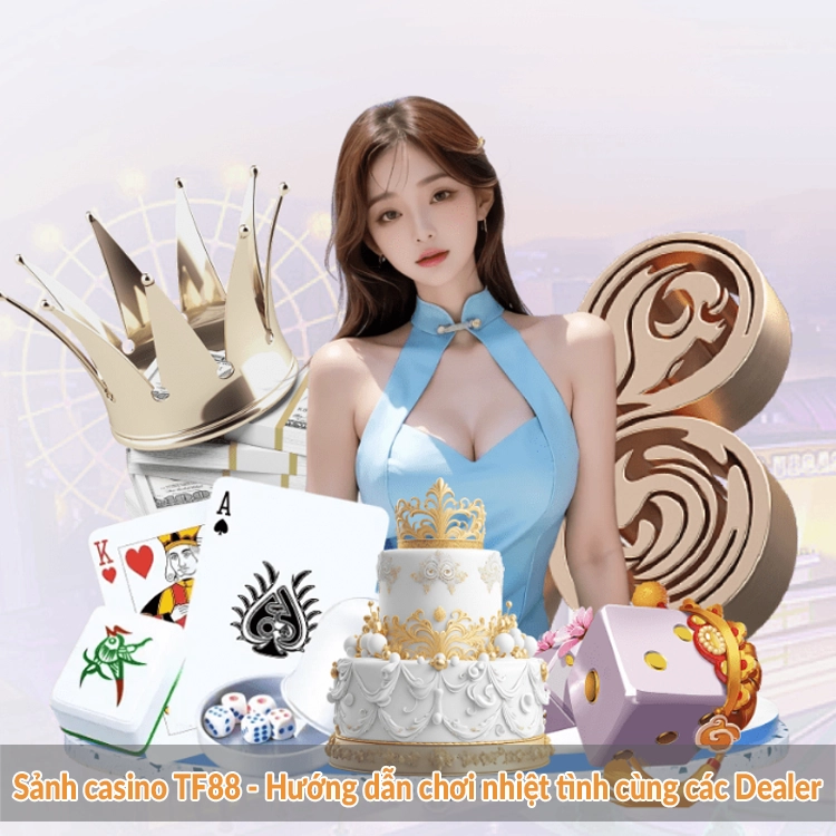 Sảnh casino TF88 - Hướng dẫn chơi nhiệt tình cùng các Dealer